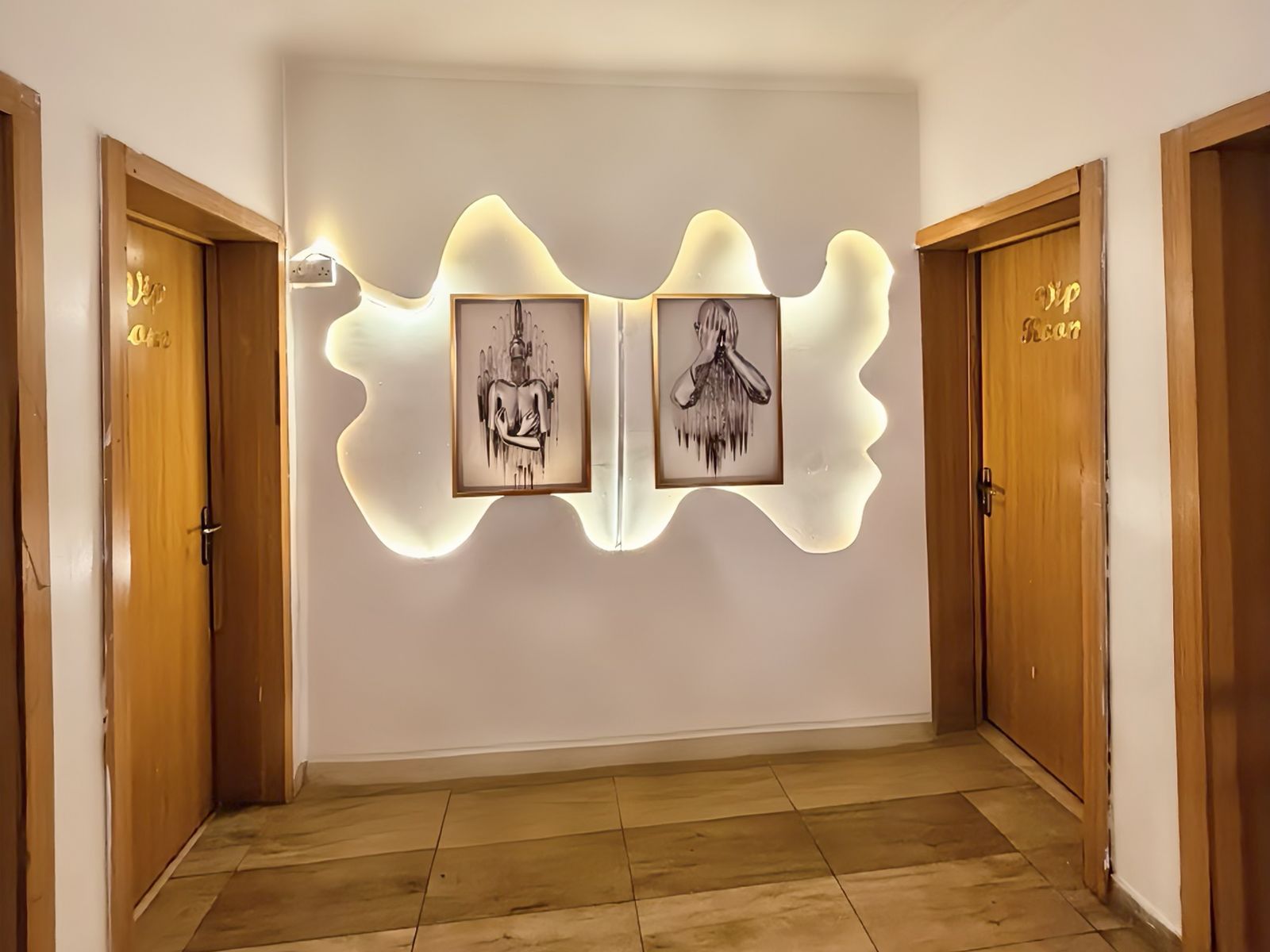 VIP room corridor